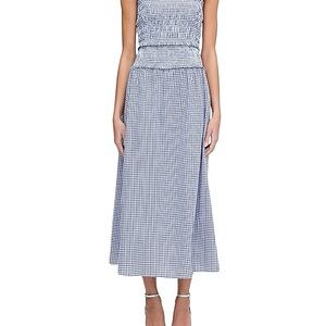 Hill House Delphine Gingham Skirt